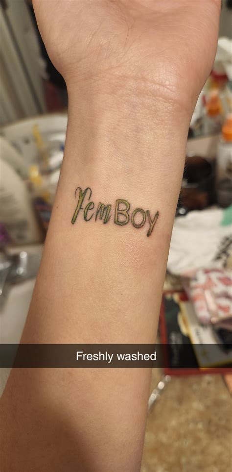 femboy tattoo